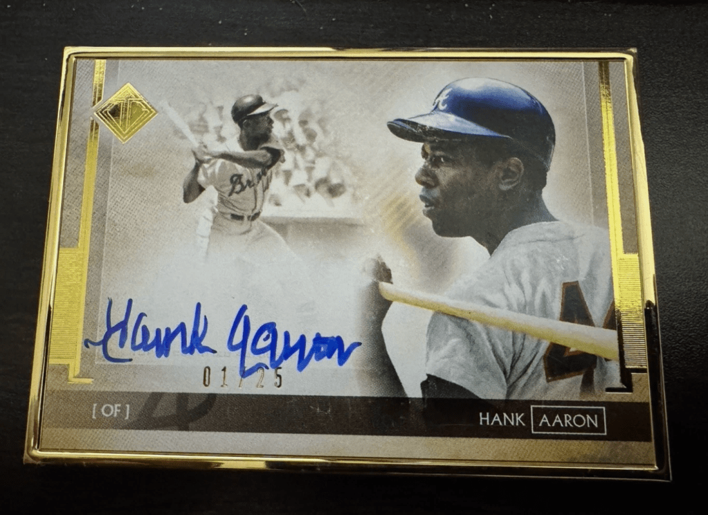 The Enduring Legacy of “Hammerin’ Hank”: Why a Hank Aaron Autograph Card Deserves a Place in Your Investment&nbsp;Portfolio