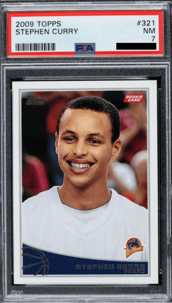 Cardvestr Has Acquired a 2009 Steph Curry Topps Rookie&nbsp;Card